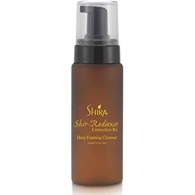 SHIRA SHIR-RADIANCE CORRECTIVE RX DEEP FOAMING CLEANSING FACE WASH FOR BALANCED SKIN PH, SKIN BRIGHTING, DEEP PORE CLEANSING FOR NORMAL TO DRY SKIN (200ML) - Image 1